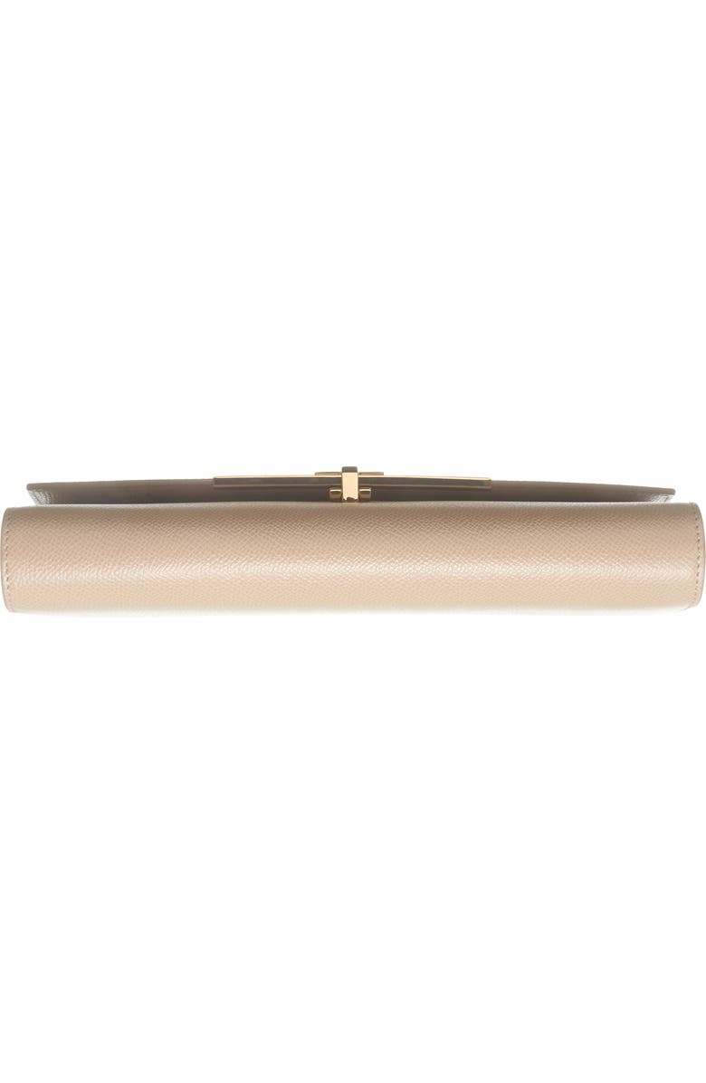 FERRAGAMO Salvatore Ferragamo Icona Leather Clutch, Alternate, color,