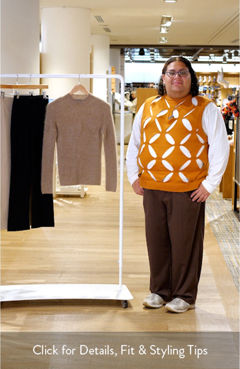 The Miley Rib Brushed Cashmere Sweater, sales video thumbnail