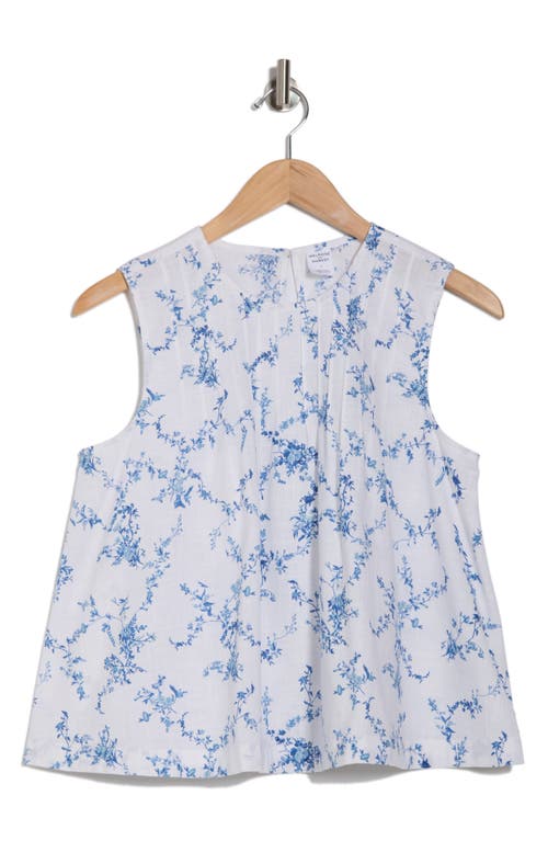 Shop Melrose And Market Pintuck Sleeveless Top