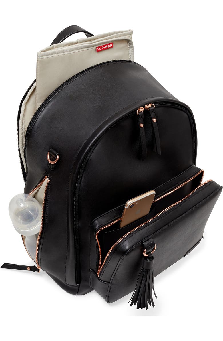 Skip Hop Greenwich Simply Chic Diaper Backpack, Alternate, color,
