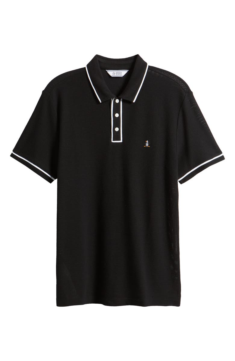 Original Penguin Earl Organic Cotton Mesh Polo, Alternate, color, 