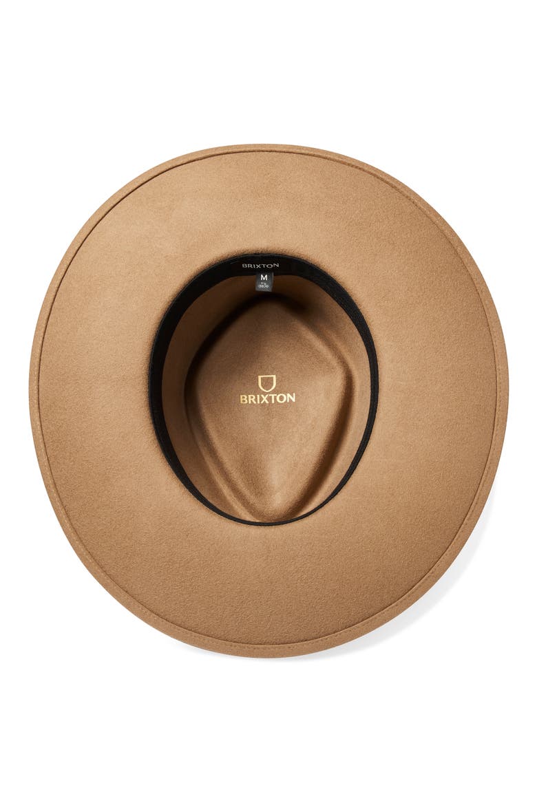 Brenton Wide Brim Fedora, Alternate, color, TOBACCO BROWN