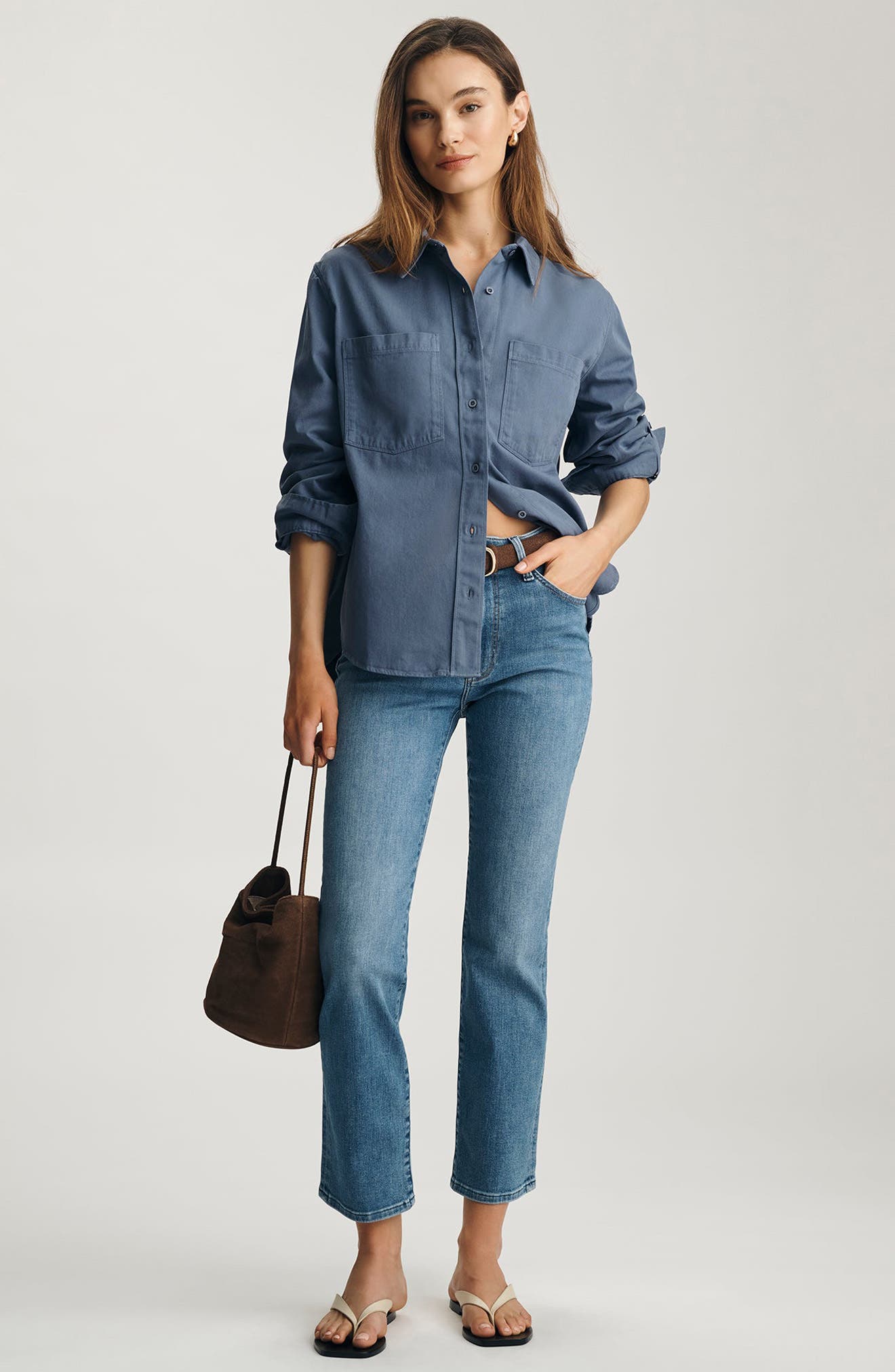 Mavi Jeans Relaxed Fit Cotton Button-Up Shirt — фото 4