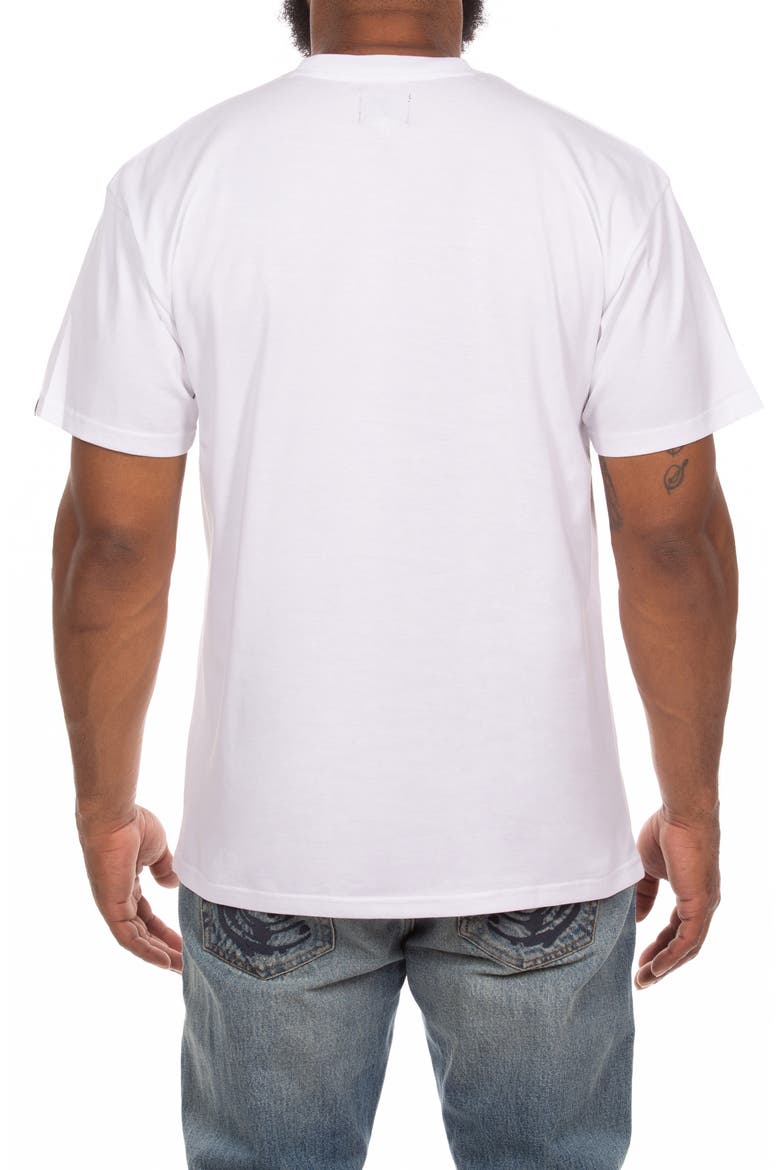 Helmet Graphic T-Shirt, Alternate, color, WHITE