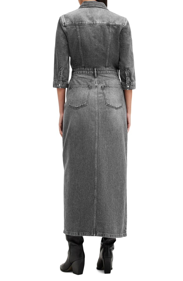 AllSaints Blair Denim Shirtdress, Alternate, color,
