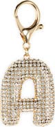 Leith Pavé Initial Bag Charm