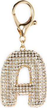 Leith Pavé Initial Bag Charm