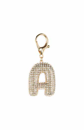 Leith Pavé Initial Bag Charm