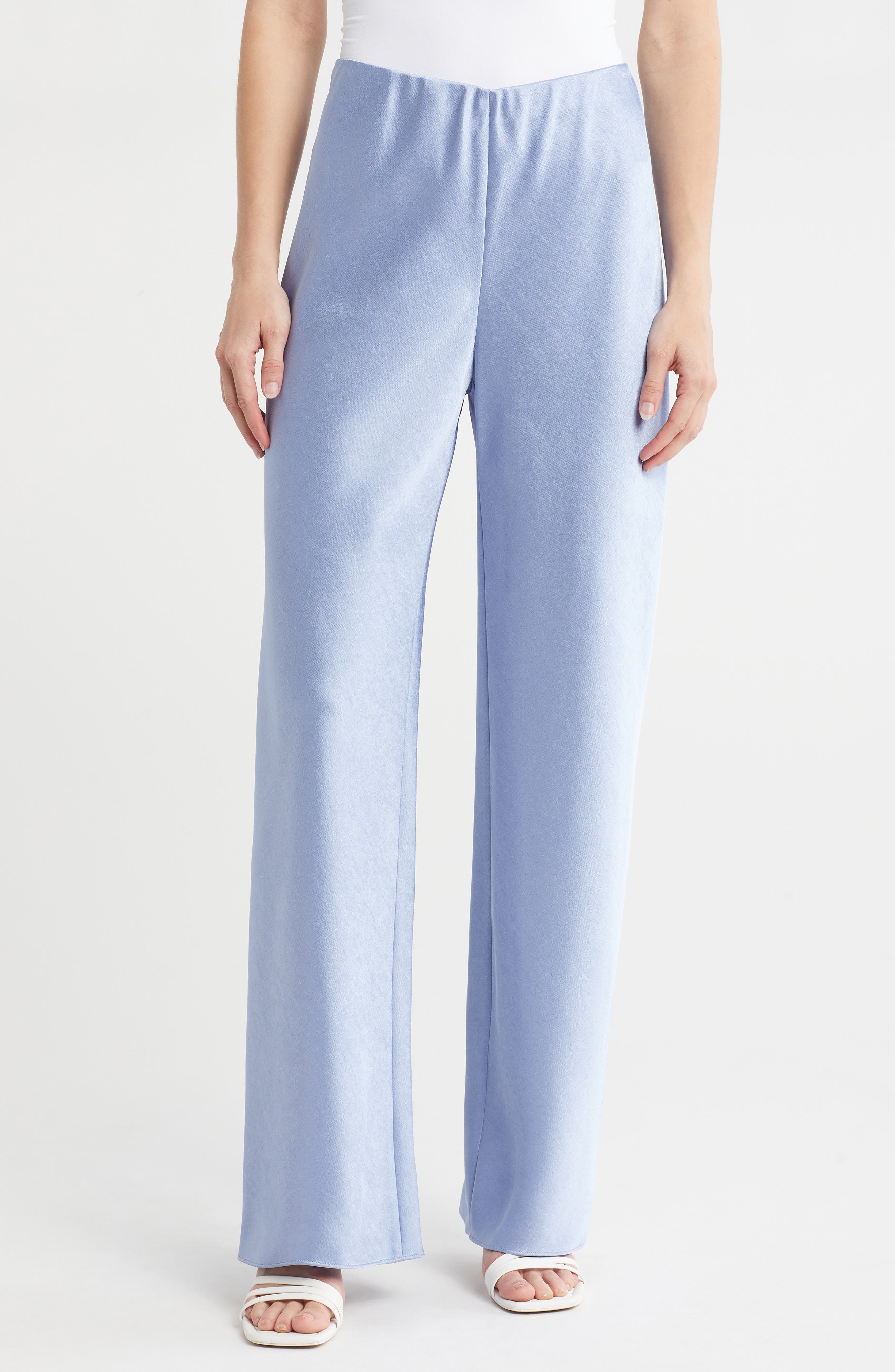 Vince Fluid High Waist Straight Leg Pants