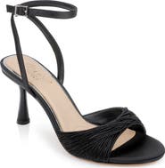 Jewel Badgley Mischka Nanette Braided Ankle Strap Sandal