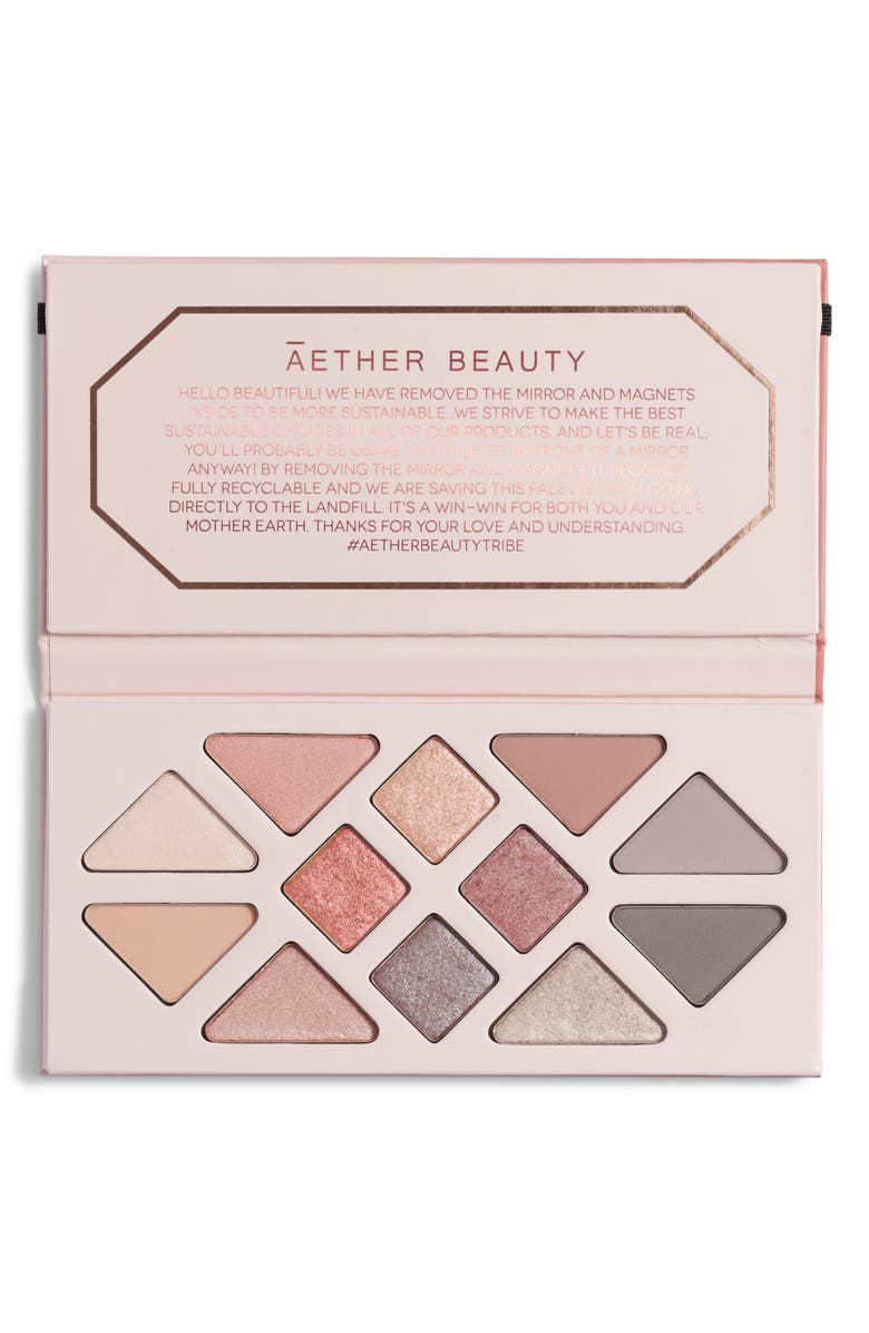 AETHER BEAUTY Rose Quartz Crystal Gemstone Eye Palette, Alternate, color, 