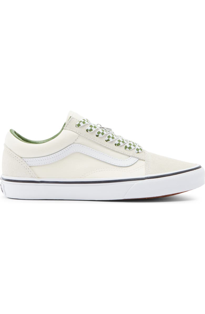 Vans Old Skool Sneaker, Alternate, color, Marshmallow/Green