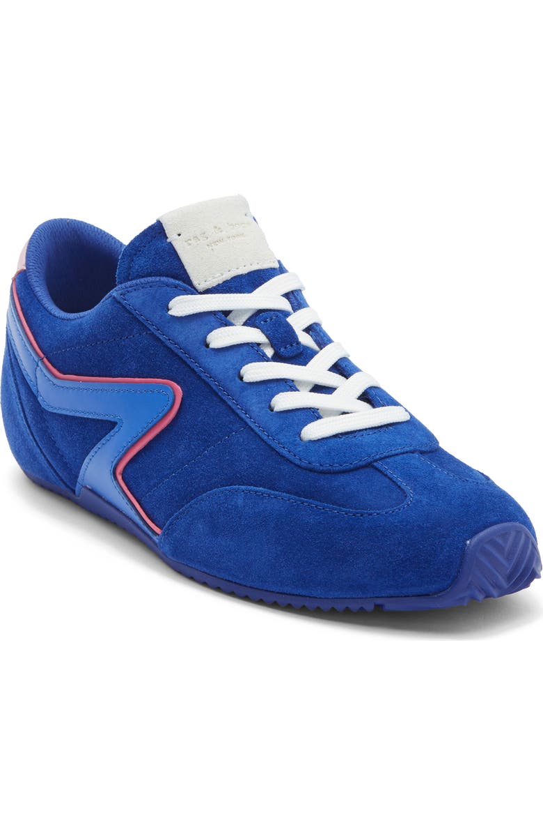 rag & bone Retro Runner Slim Ultra Sneaker, Main, color, Ultra Blue Suede