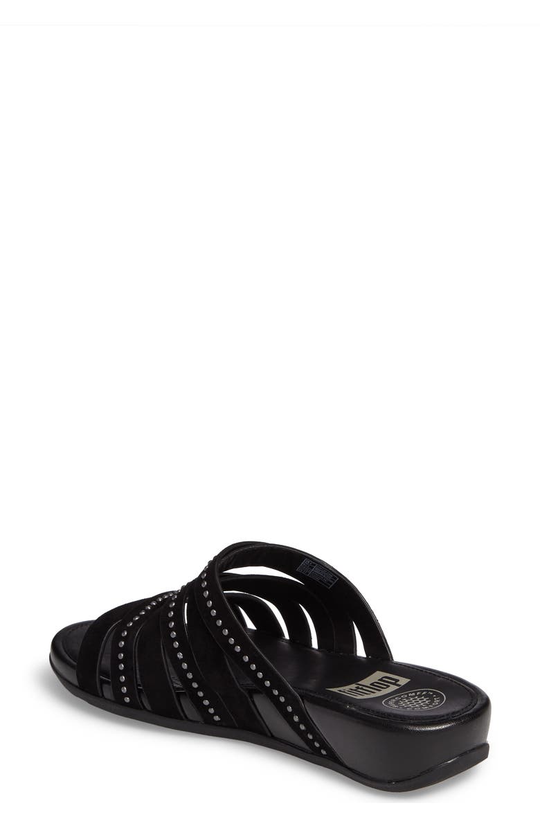 FitFlop <sup>™</sup> Lumy Wedge Slide Sandal, Alternate, color,