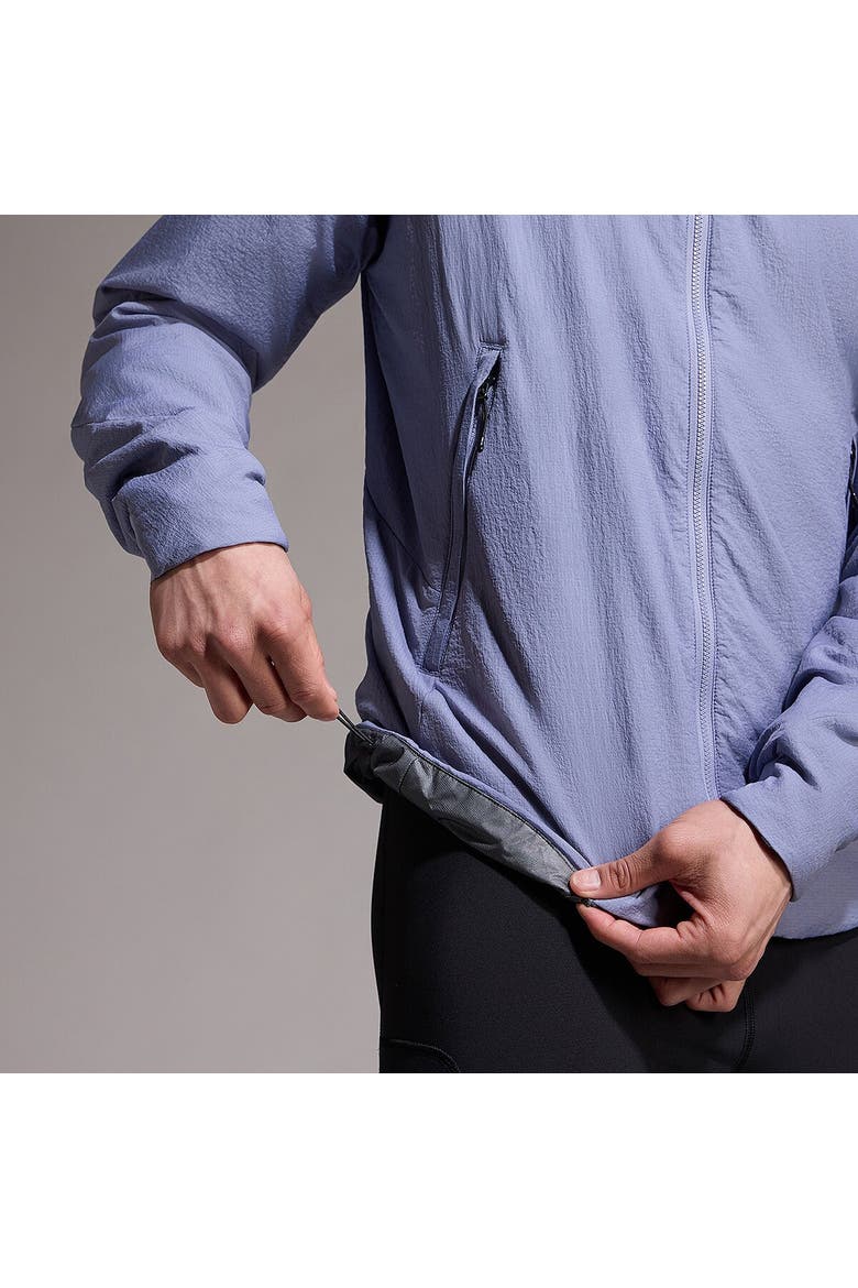 Concurve Windstopper Insulated Hooded Jacket - Men's, Alternate, color, Amethyst Grey