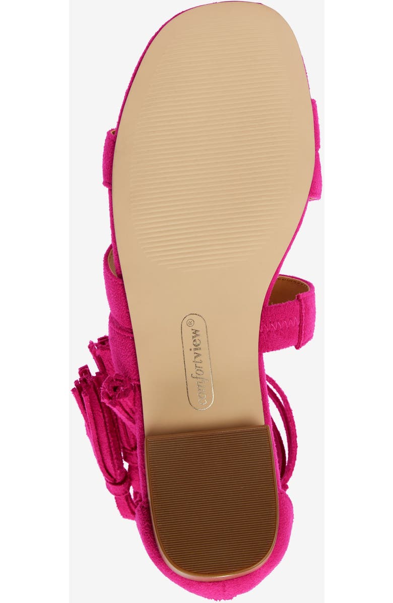 Comfortview The Eleni Sandal, Alternate, color, Black