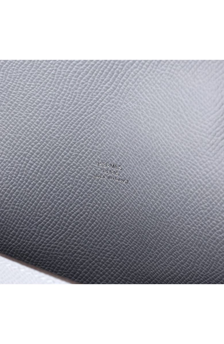 Pre-Owned Hermes Hermesnap Wallet Bag Epsom, Alternate, color, Gris Pantin