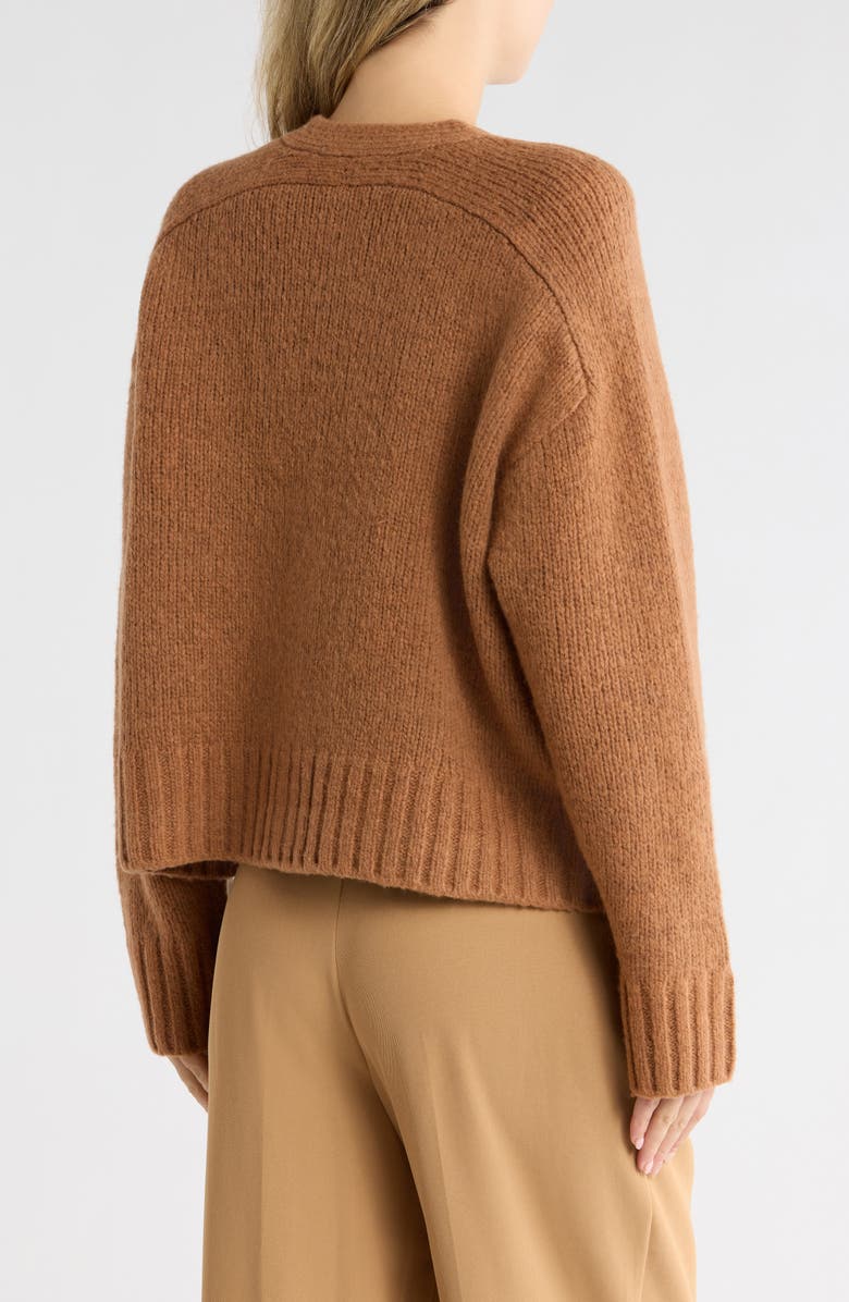 Derek Lam 10 Crosby Lailas Oversize Cardigan, Alternate, color, Mocha Mousse