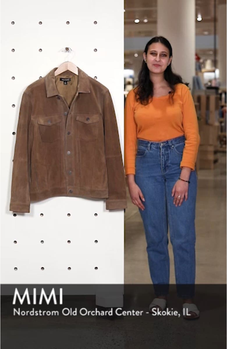 Suede Trucker Jacket, sales video thumbnail