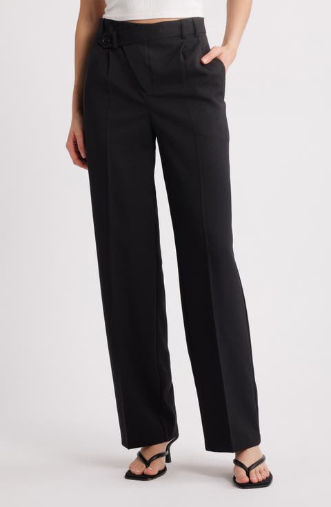 パンツ Eaphi asymmetry wrap belt pants Topshop Asymmetric Wrap Front Pants | Nordstrom