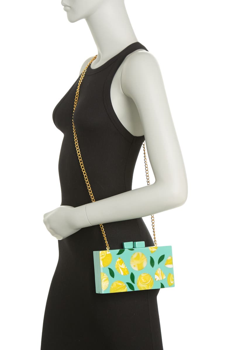 Lulu When Life Gives You Lemons Clutch, Alternate, color,