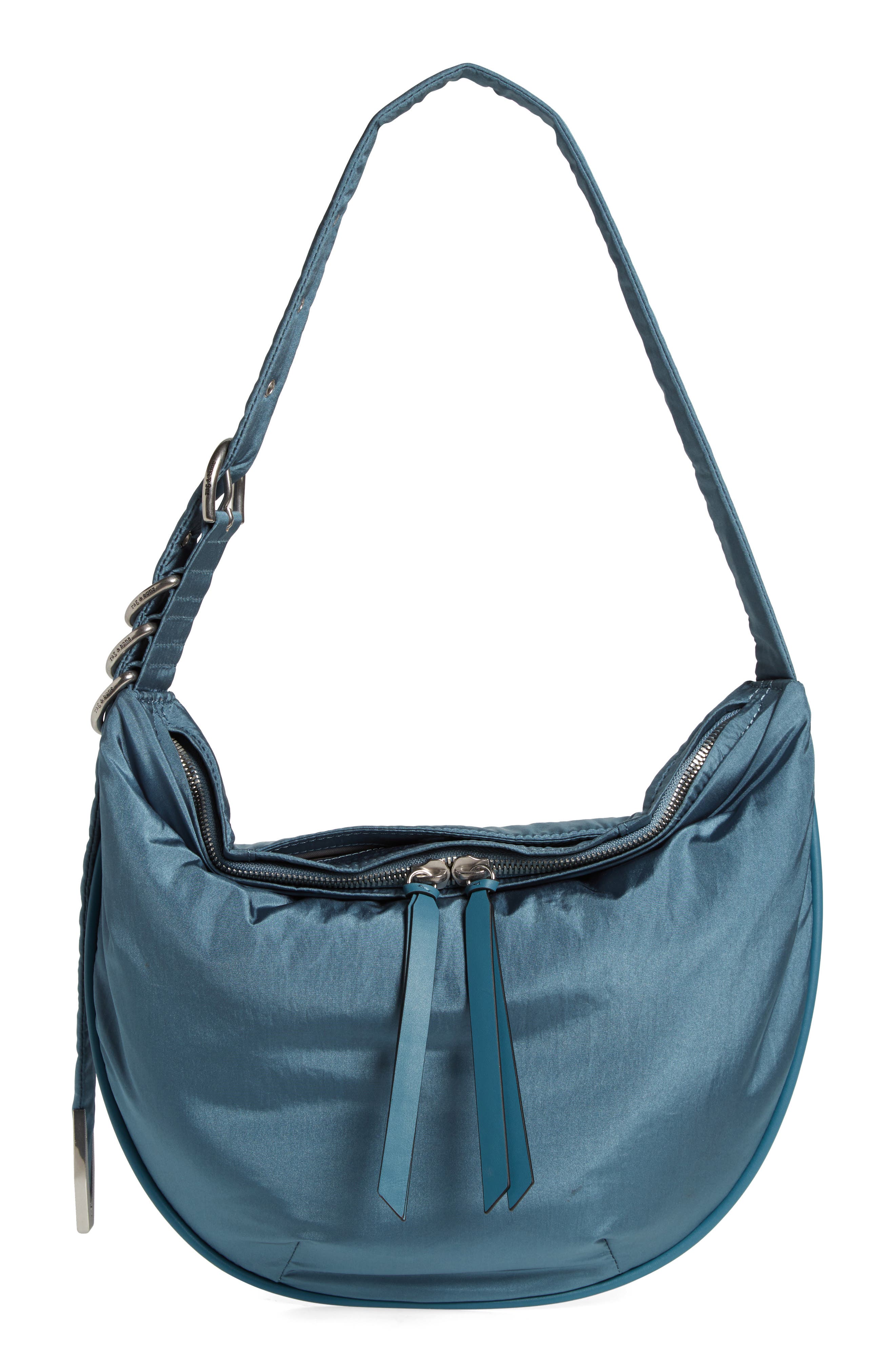 Mini Spire Hobo Bag, Main, color, DENIM BLUE