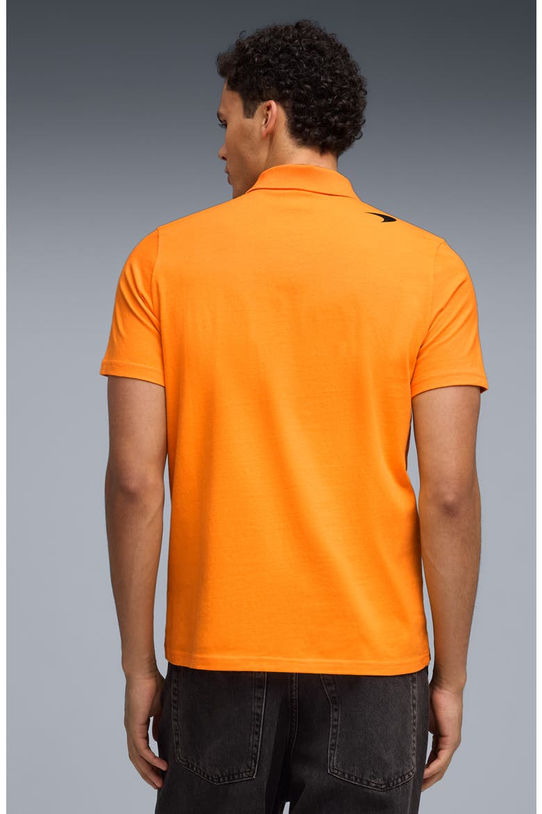 McLaren Small Logo Polo, Alternate, color, PAPAYA