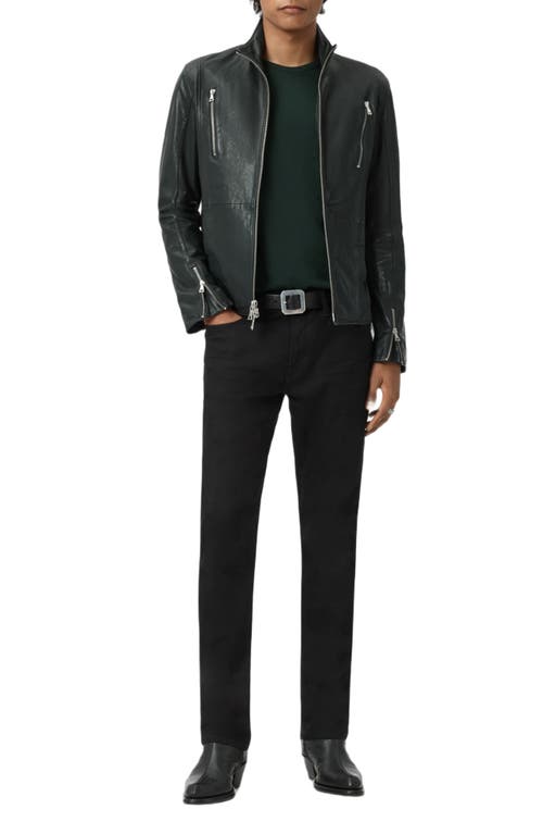 John Varvatos Bond Burnout Pocket T-shirt In Green