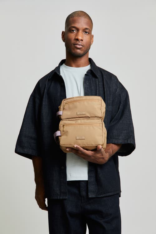 Lefrik Lithe Neo Washbag In Brown
