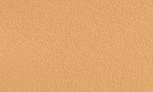 Hobo Lumen Leather Zip Card Case In Sand
