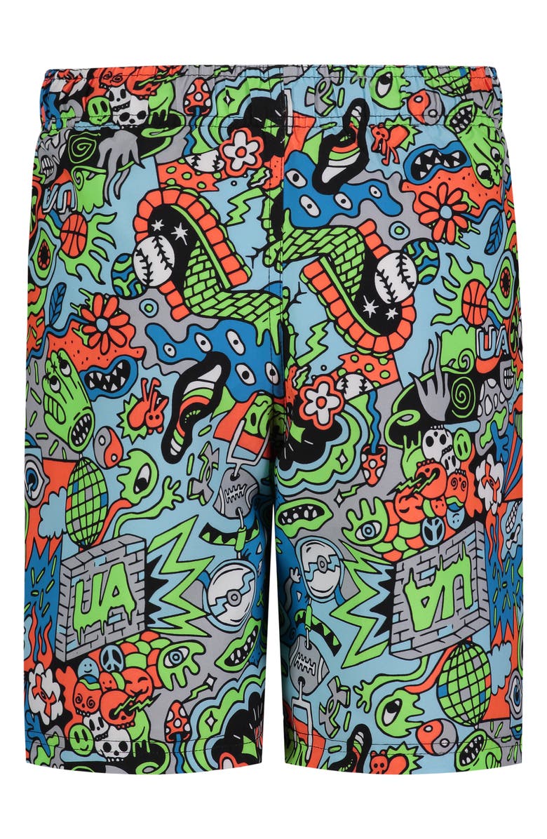 Under Armour Kids' Out There Volley Swim Shorts, Alternate, color, 