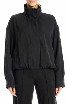 Bubble Hem Bomber Jacket