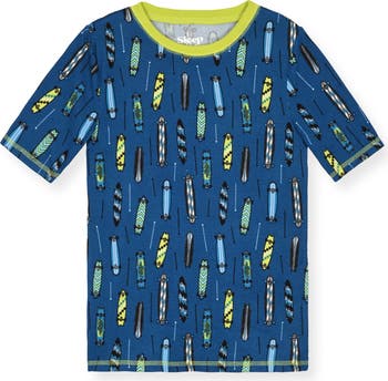 Print Soft Fitted Two-Piece Pajama Set