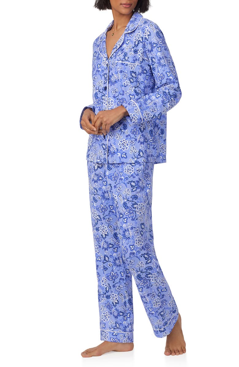 BedHead Pajamas Print Stretch Organic Cotton Jersey Pajamas, Alternate, color, 
