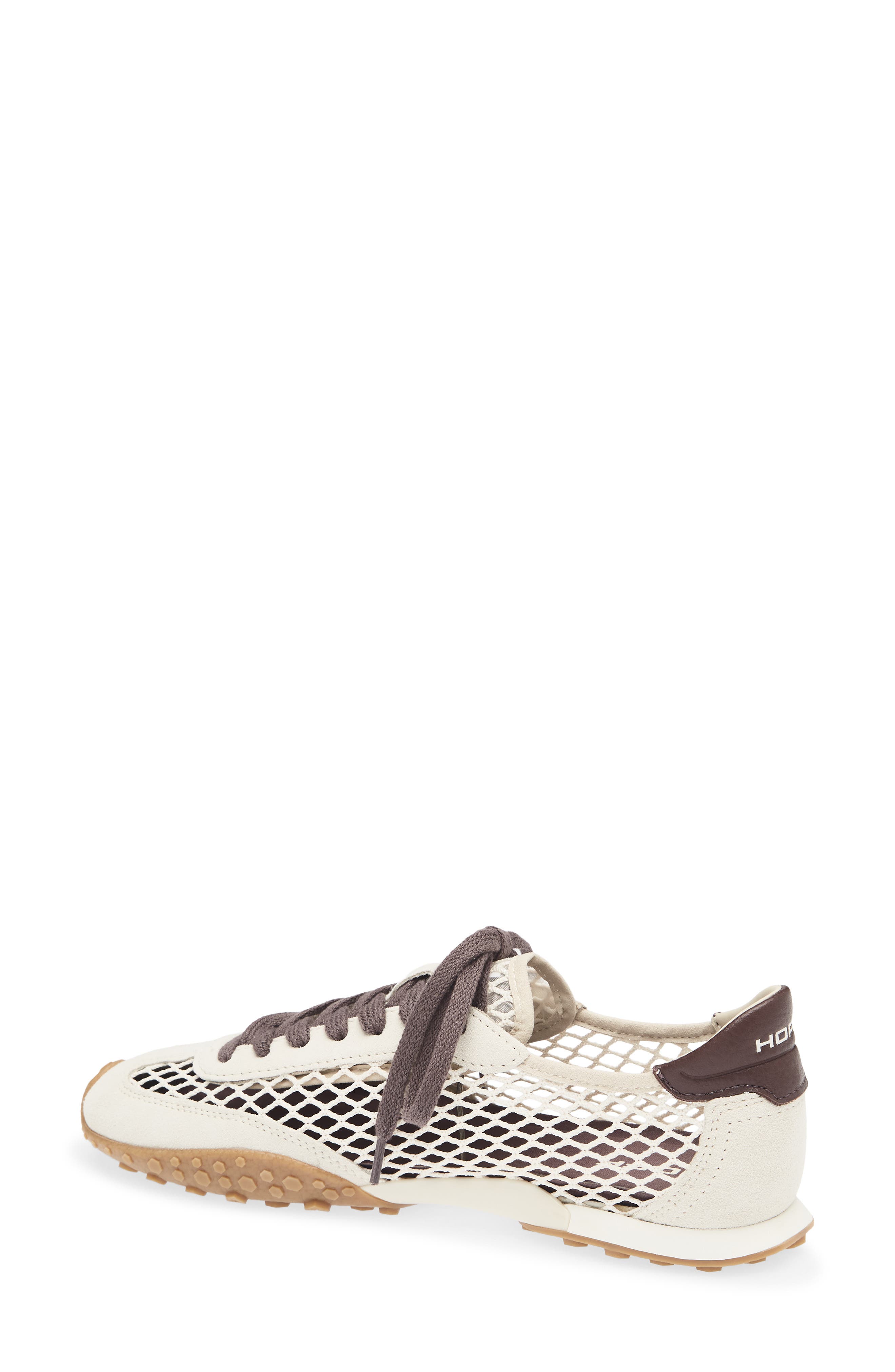 Bridge Fishnet Sneaker, Alternate, color, OFF WHITE