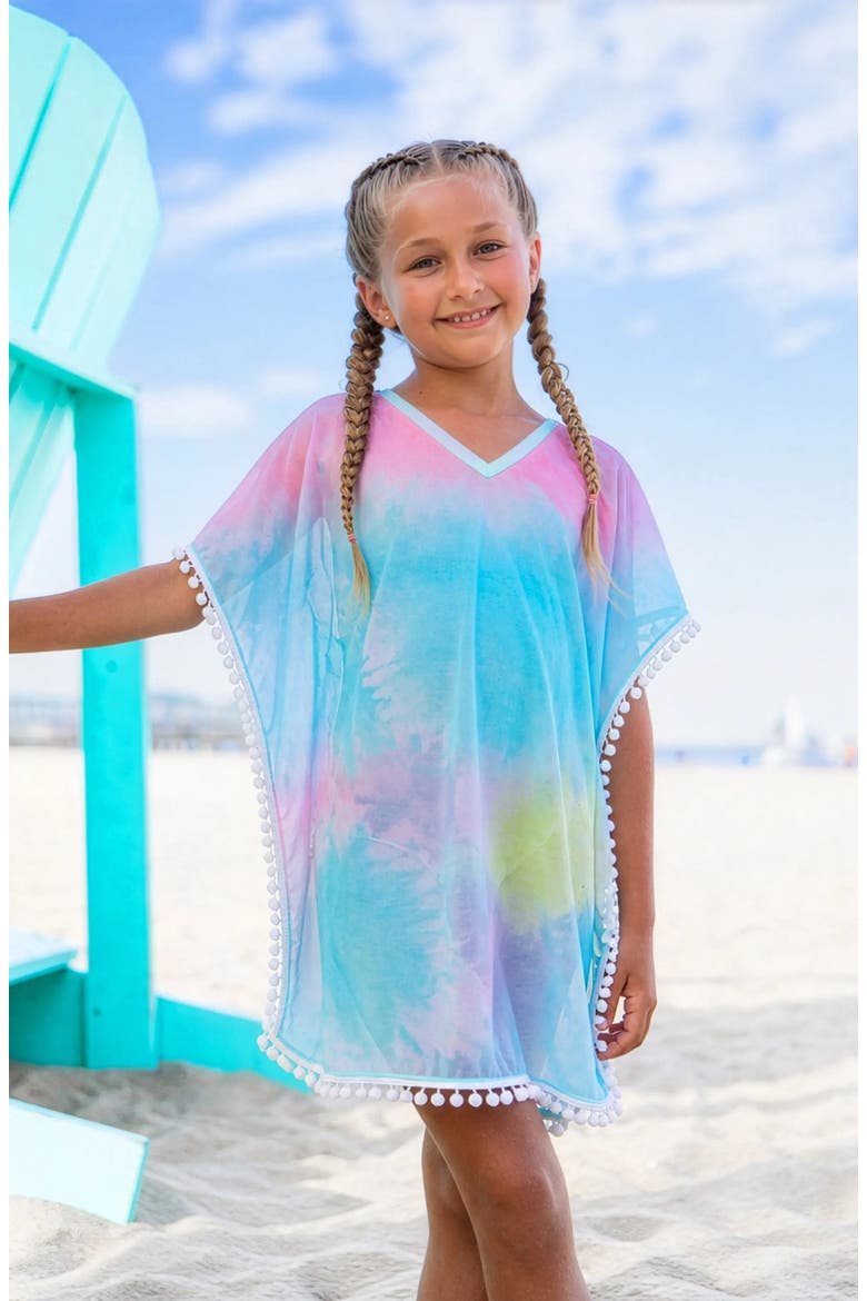 Alexa Caftan Coverup, Alternate, color, Multi