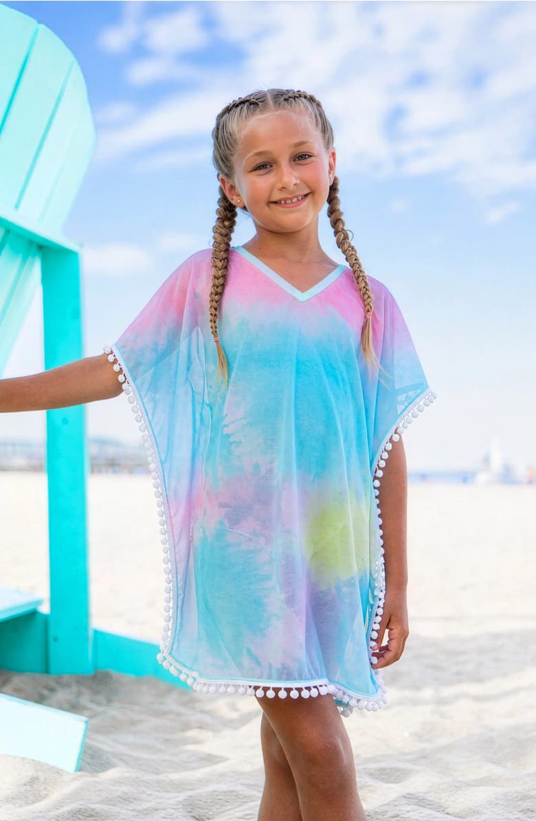 Limeapple Alexa Caftan Coverup, Alternate, color, Multi