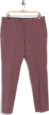 Original Penguin Microcheck Wool Blend Suit Pants