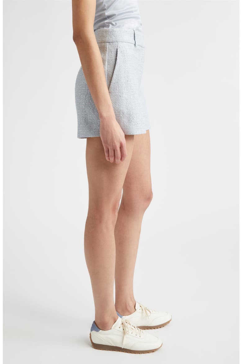 Cotton Blend Chambray Shorts, Alternate, color, 130 SKY BLUE