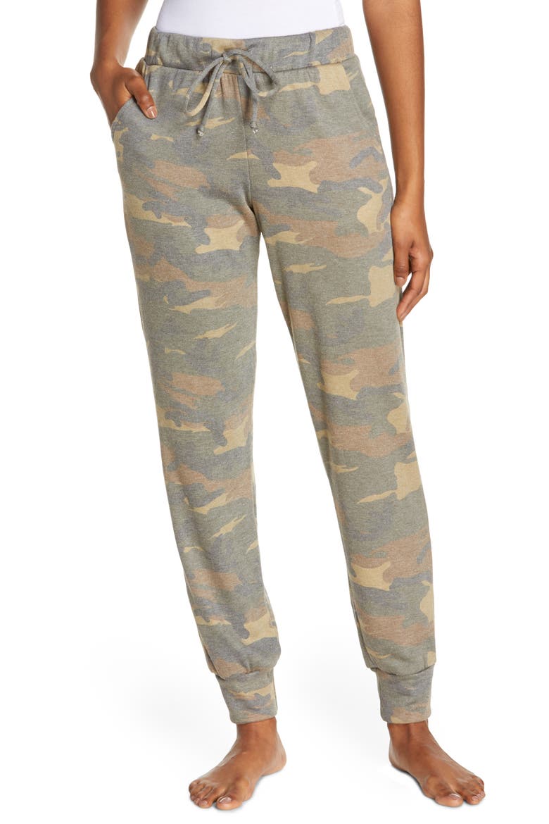Lovin Camo Print Joggers, Main, color, CAMO