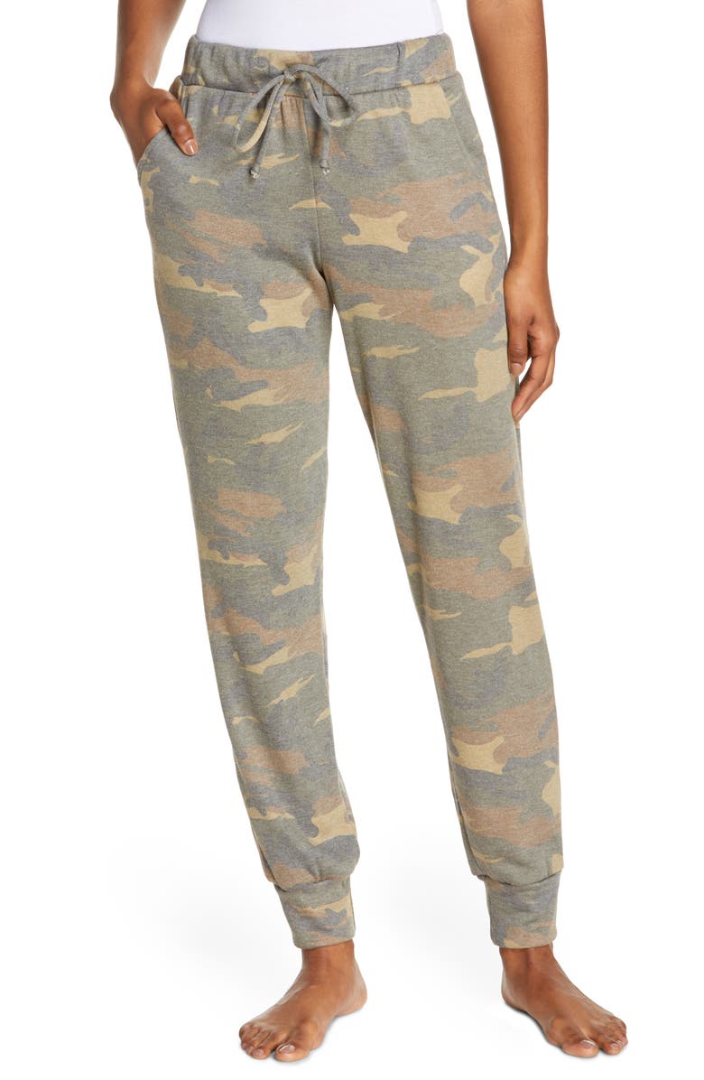 Project Social T Lovin Camo Print Joggers, Main, color, 