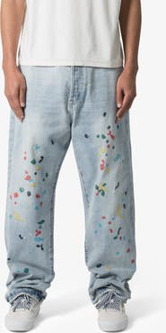 mnml Ultra Baggy Paint Stitched Jeans