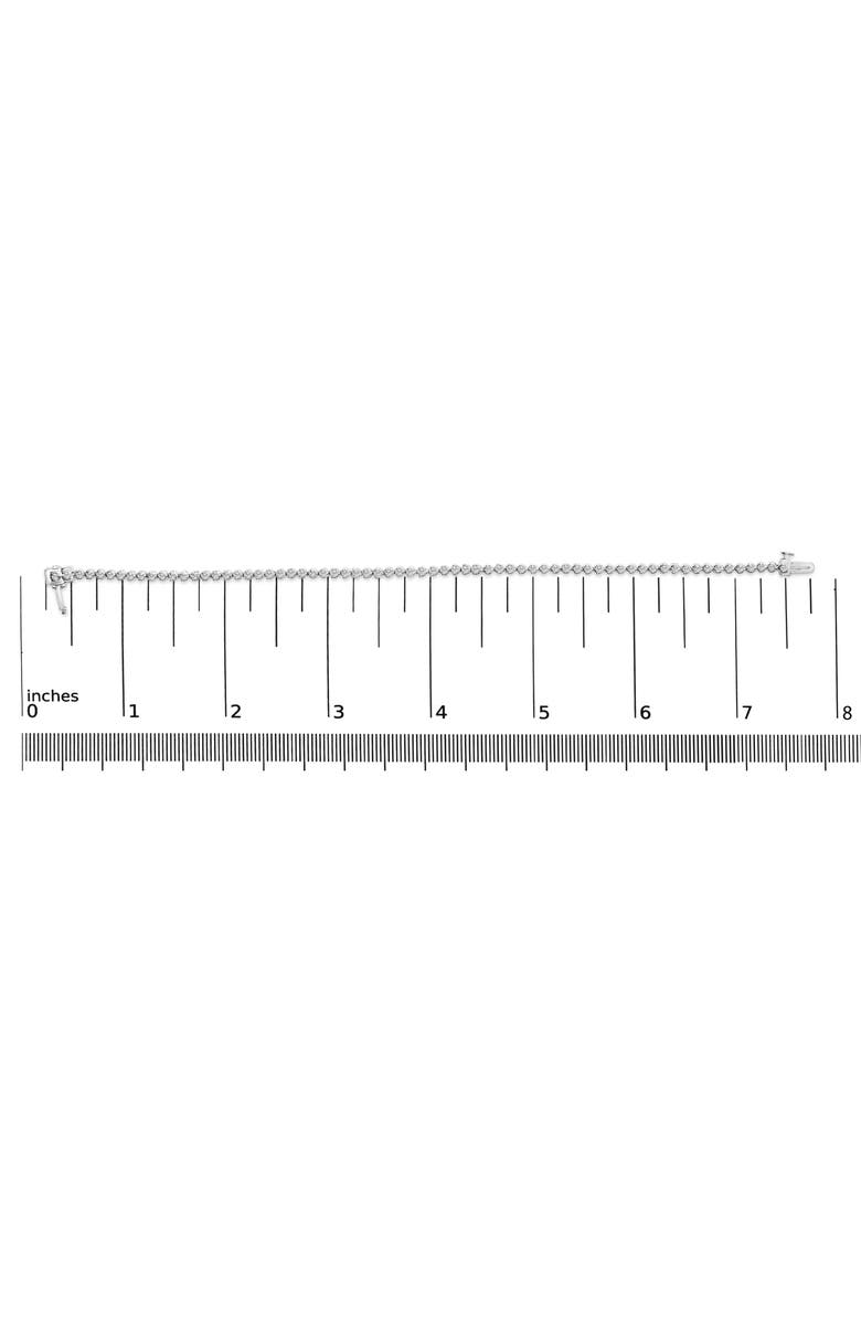 Haus of Brilliance .925 Sterling Silver 2.0 Cttw Diamond 3 Prong Set Tennis Bracelet, Alternate, color, Silver