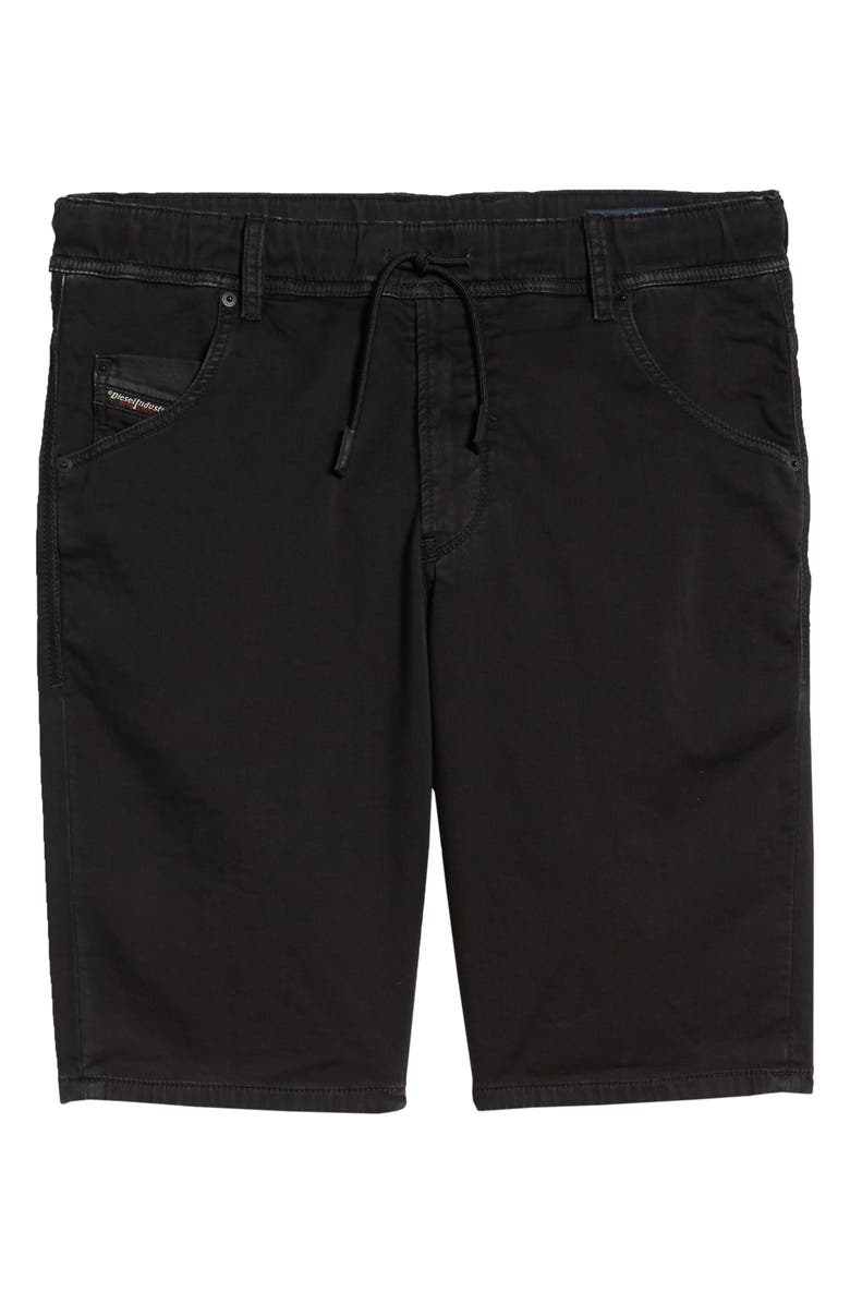 DIESEL<sup>®</sup> Krooshort Stretch Cotton Blend Jogger Shorts, Alternate, color,