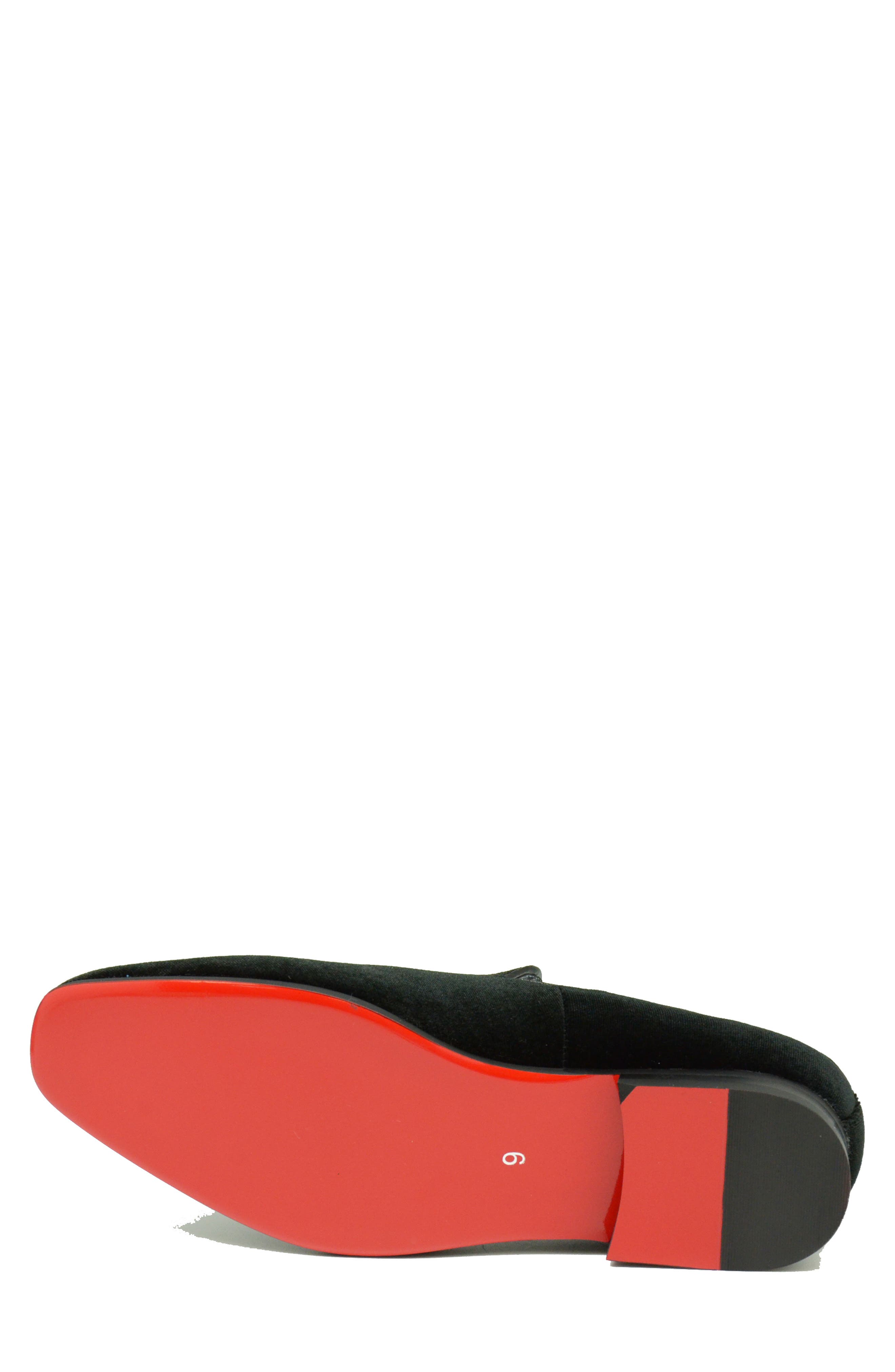 La Milano Alex Velvet Loafer, Alternate, color, 