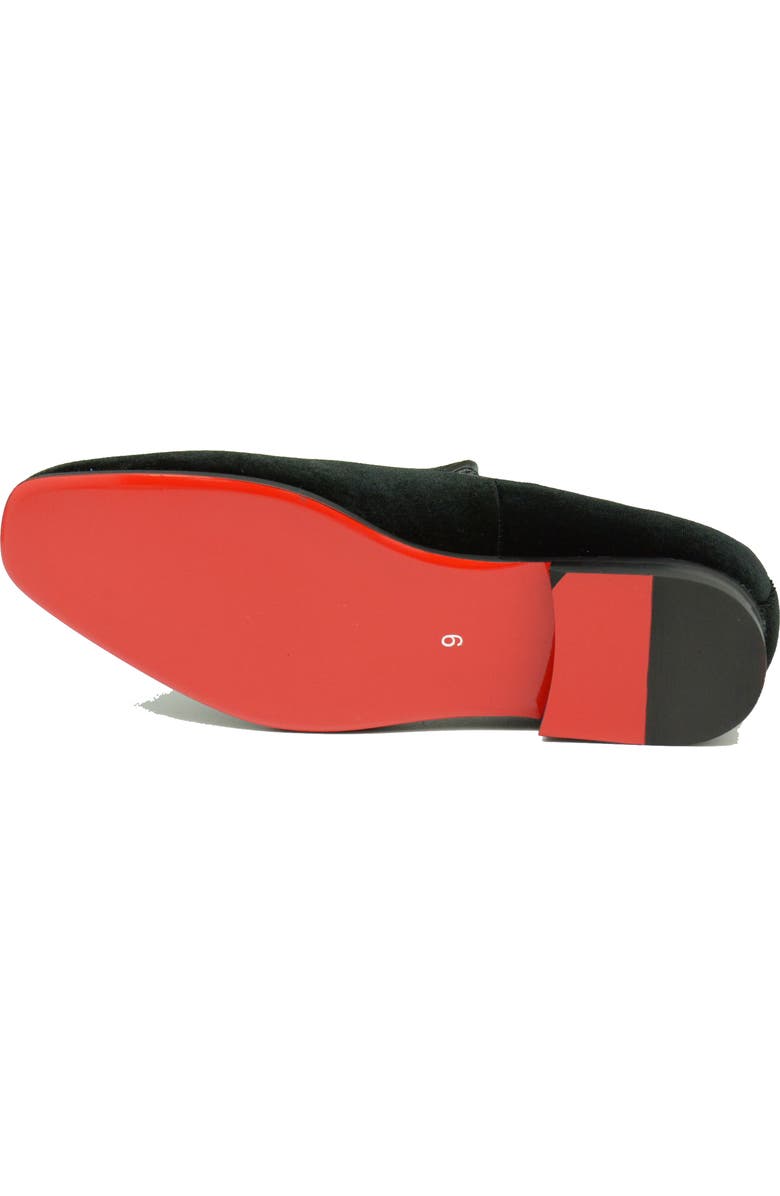 La Milano Alex Velvet Loafer, Alternate, color,