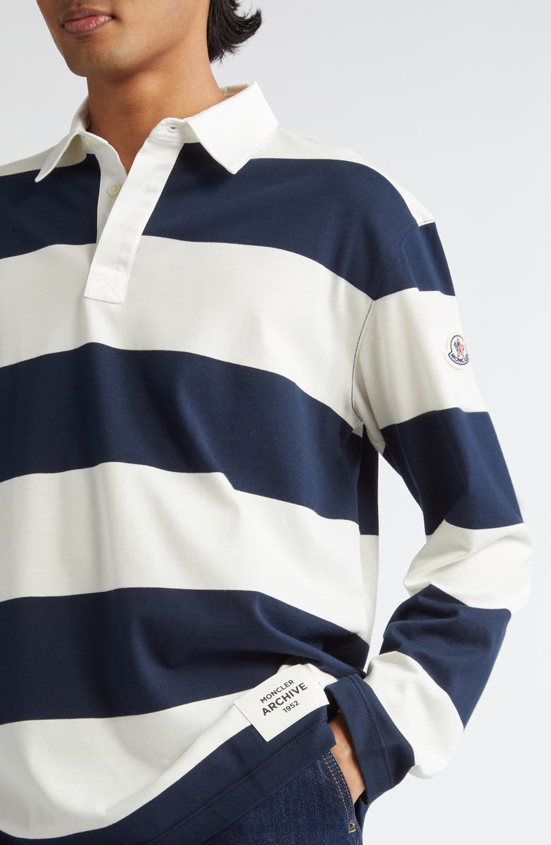 Moncler Cotton Rugby Shirt, Alternate, color, 
