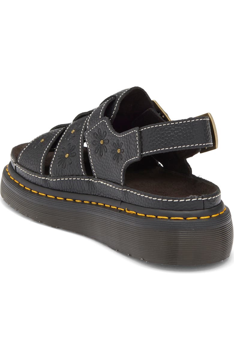 Dr. Martens Wrenile Sandal, Alternate, color, Black