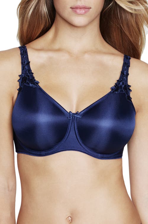 Dominique Intimates Mystique Seamles Minimizer Bra In Blue