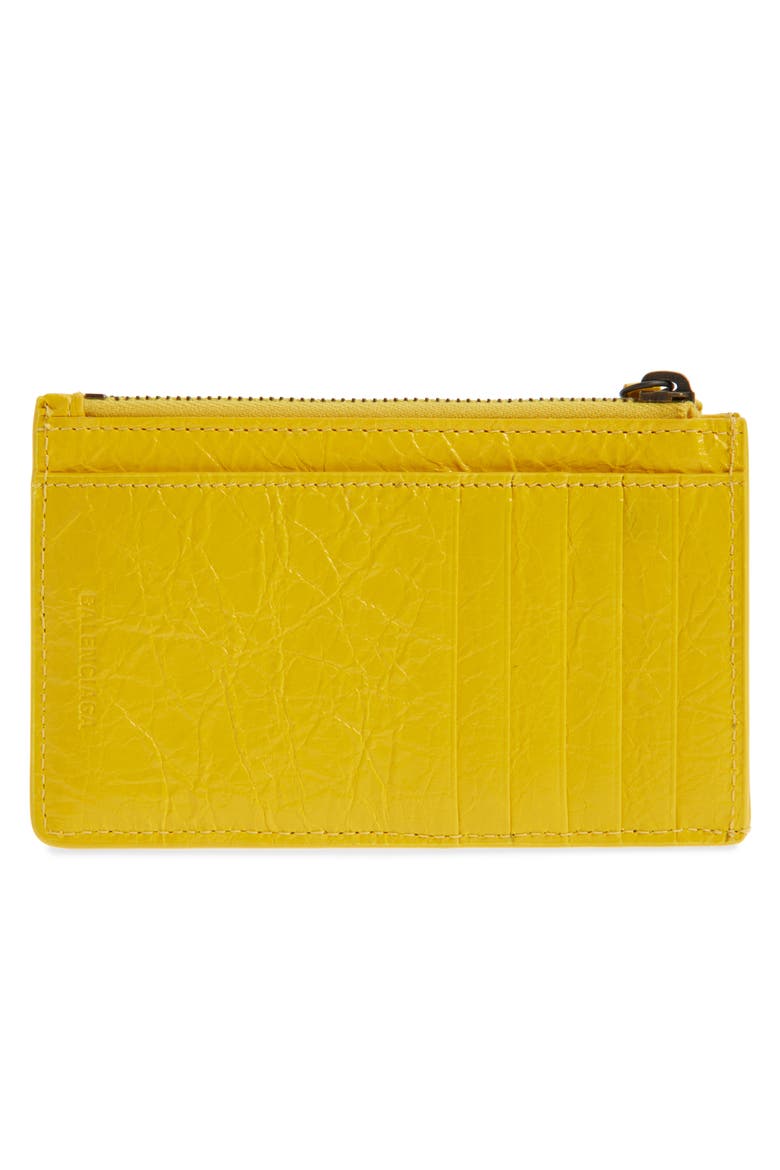 Le City Leather Card Case, Alternate, color, 7014 MARGE YELLOW